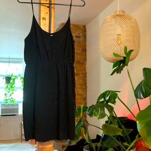 Wilfred Silk Spaghetti Strap Mini Dress